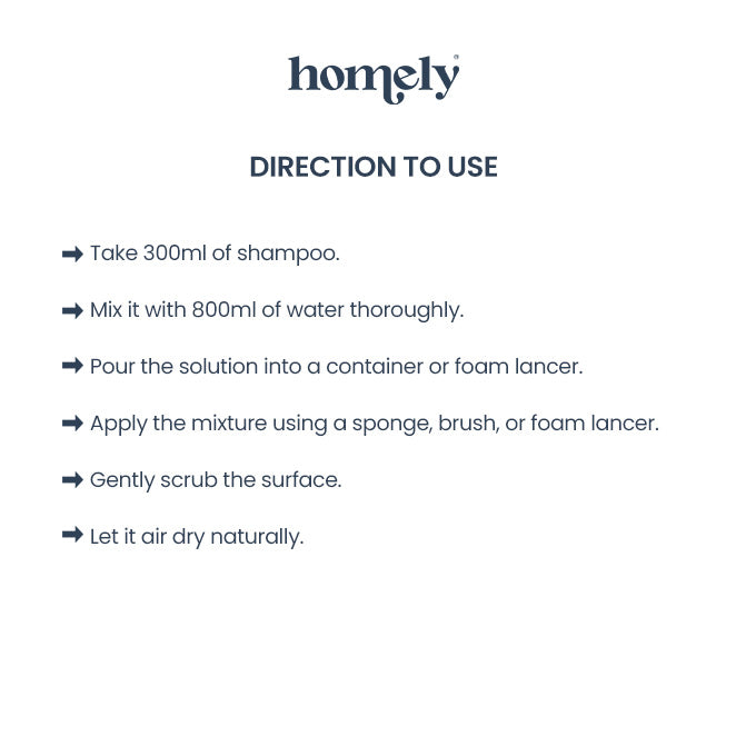 Carpet Wash Shampoo (500ml)